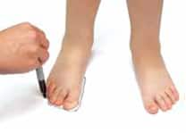 Jak mierzyć stopy dzieci